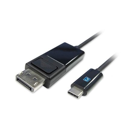 COMPREHENSIVE CABLE Comprehensive Cable USB3C-DP-3ST Male to Display Port Male Cable Type C - 1.2 m. USB3C-DP-3ST